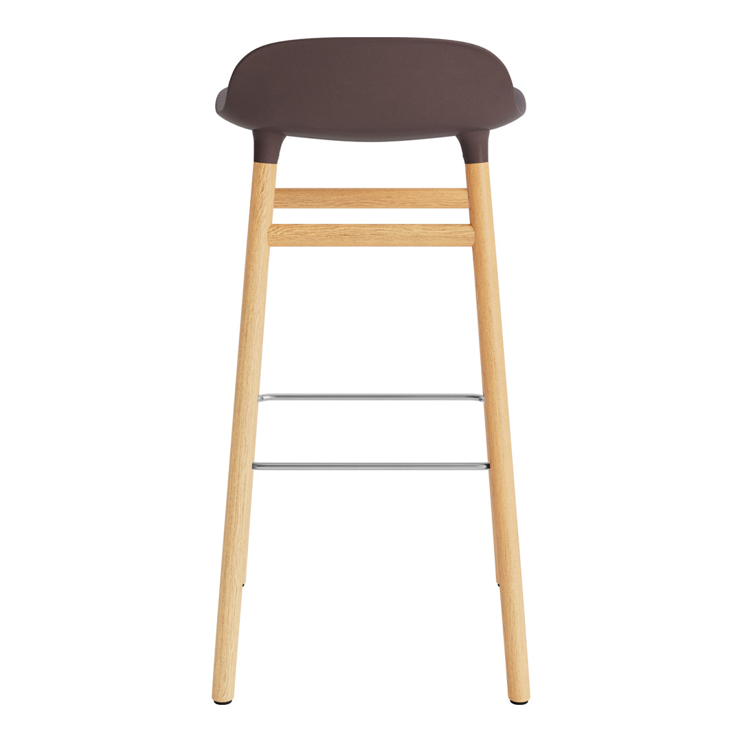 Modern Wooden Bar Stools with Sturdy Wood Legs - Perfect for Kitchen Islands, Home Bars & Dining Counter Seating