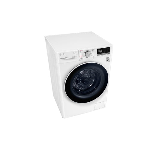 LG WVC5 1409W 9kg/5kg Washer Dryer Combo - White | Energy Efficient Front Load Laundry Machine for Apartments & Small Homes | Perfect for Compact Spaces & Eco-Friendly Washing
