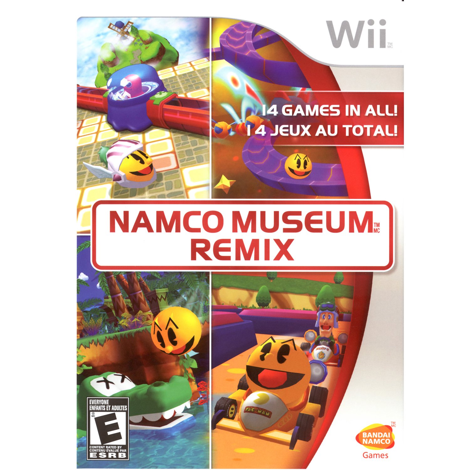 Namco Museum Remix - Classic Arcade Game Collection for Nintendo Wii | Perfect for Family Game Nights & Retro Gaming Enthusiasts