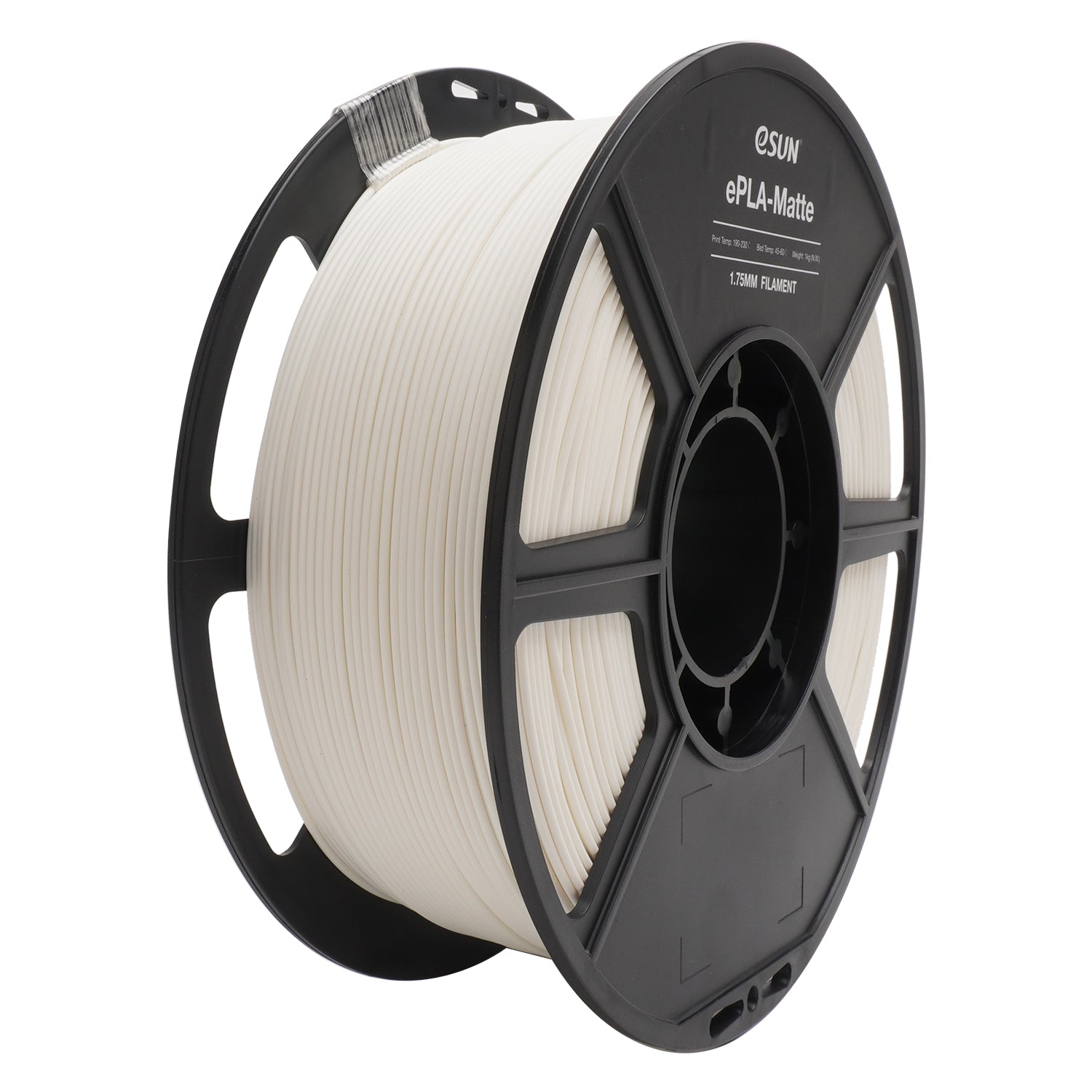 eSUN ePLA Matte 3D Printer Filament 1.75mm 1kg Spool - Premium PLA Filament for Smooth Printing, Ideal for Cosplay Props, Home Decor & DIY Projects