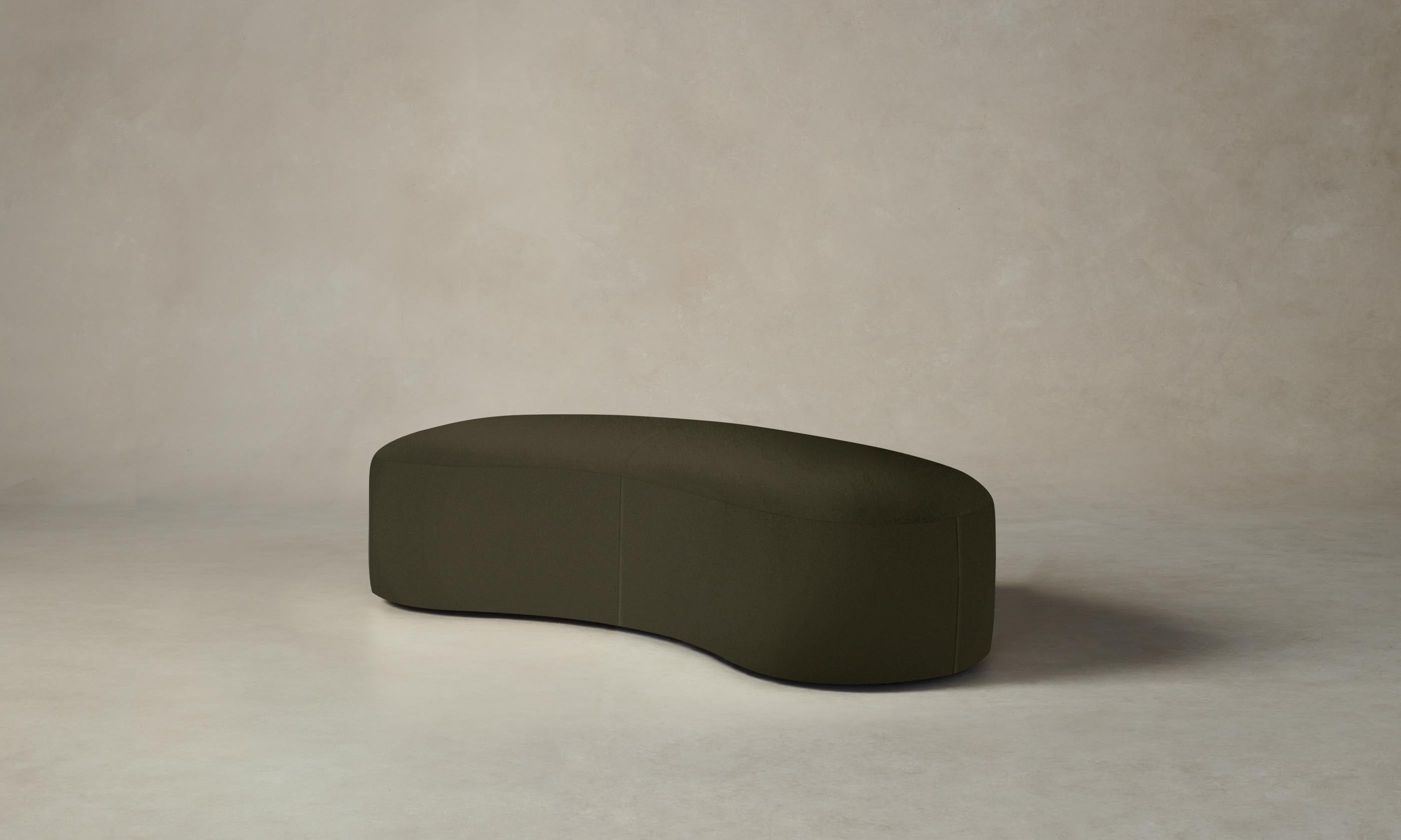 Chelsea Daybed in Pebbled Truffle Leather - Modern Sofa Bed for Living Room, Guest Room & Home Office