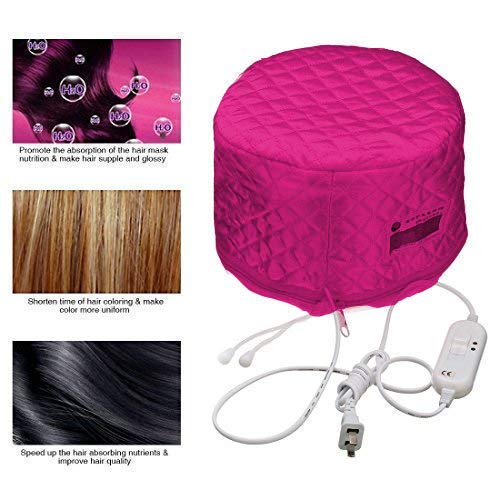 MOBDESK Professional Hair Spa Cap with Thermal Steamer for Deep Conditioning Treatment - Nourishing & Hydrating Hair Care Hat for Salon & Home Use
