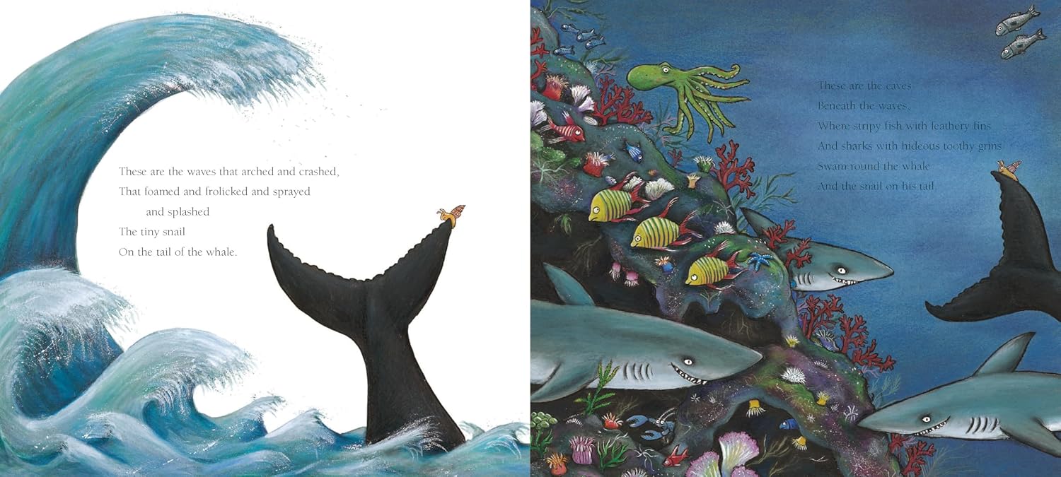 The Snail and the Whale Board Book - Classic Children's Storybook for Bedtime Reading & Early Learning | Perfect Gift for Toddlers & Preschoolers