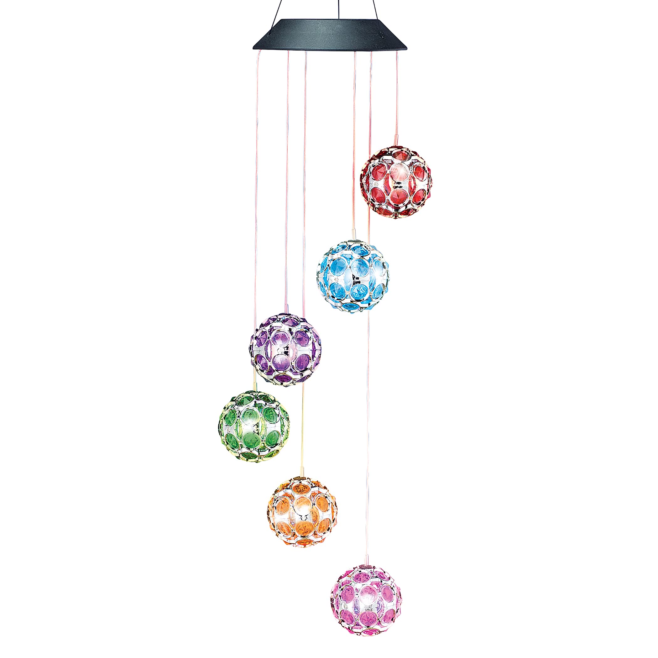 Solar Sparkling Holiday Ball Outdoor Garden Decor - Waterproof Hanging Solar Lights for Patio, Yard, and Christmas Decorations - Perfect for Holiday Parties, Garden Accents, and Festive Outdoor Lighting