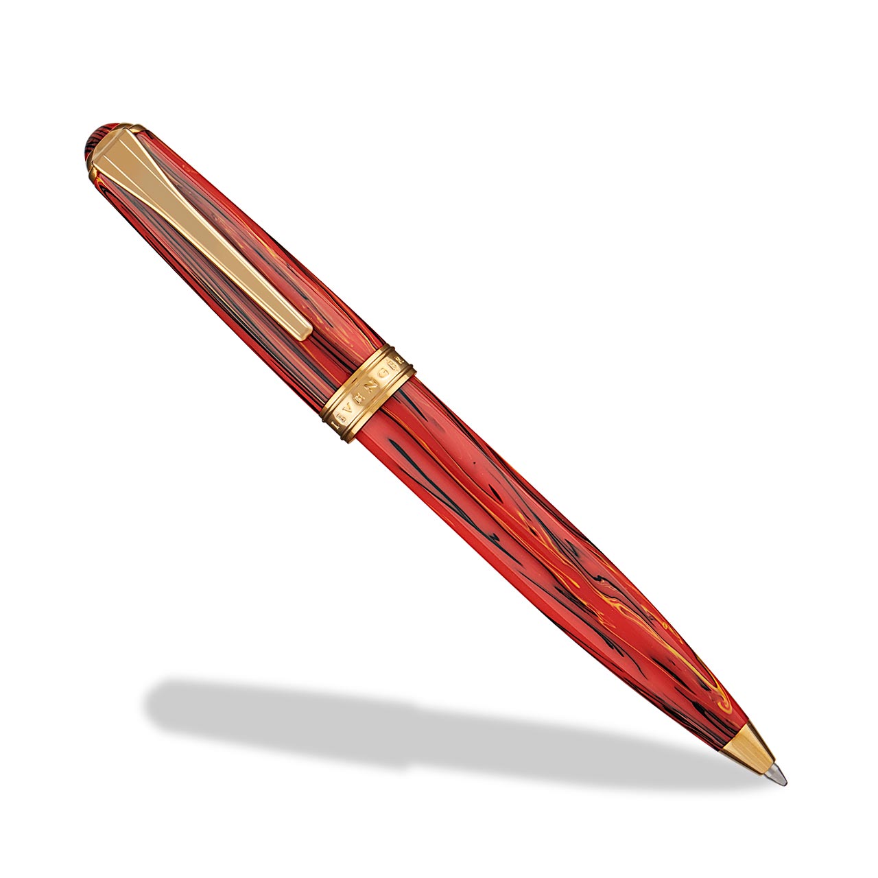 True Writer Classic Elements Fire Pen - Premium Ballpoint Pen for Smooth Writing, Elegant Design for Office, School & Gifts | Perfect for Journaling, Note-Taking & Professional Use