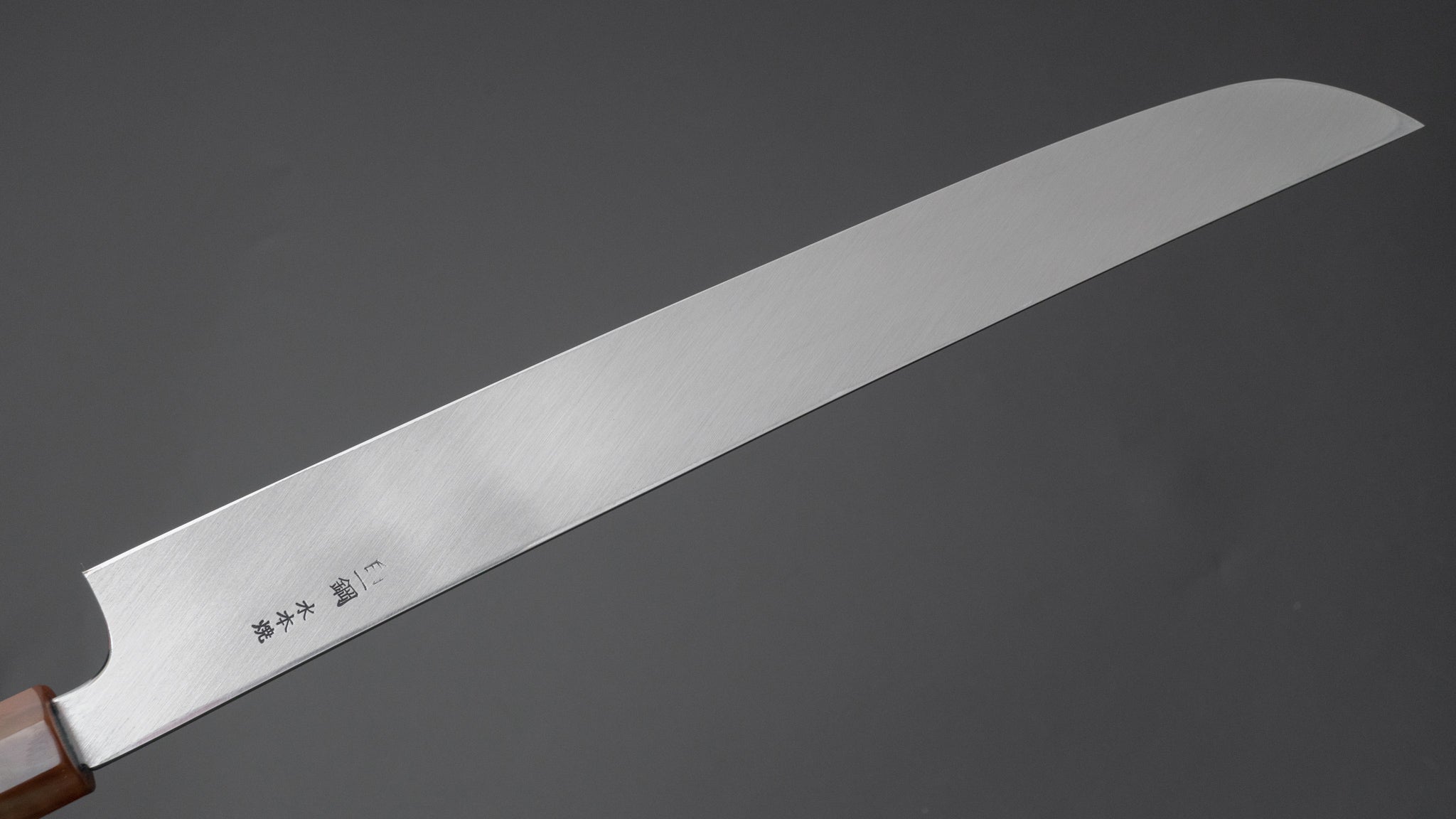 Hitohira Togashi White #1 Notaremon Mizu Honyaki Yanagi Sakimaru 300mm Sushi Knife with Taihei Makassar Ebony Handle & Saya - Premium Japanese Chef Knife for Sushi, Sashimi & Fish Preparation
