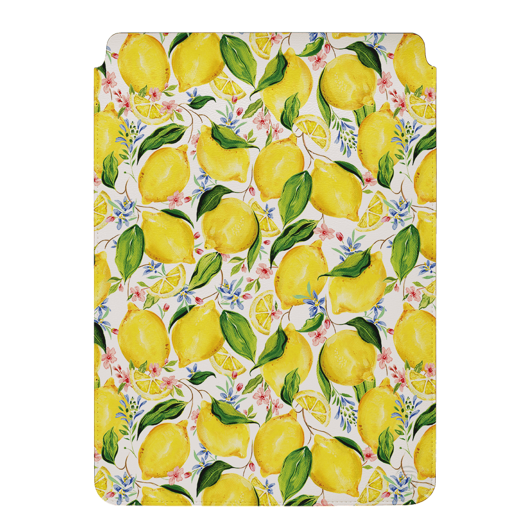 Fresh Citrus Lemon Sleeve Protector - Reusable Fruit Cover for Lemons, Oranges & Grapefruits - Perfect for Kitchen Storage, Picnics & Lunch Boxes