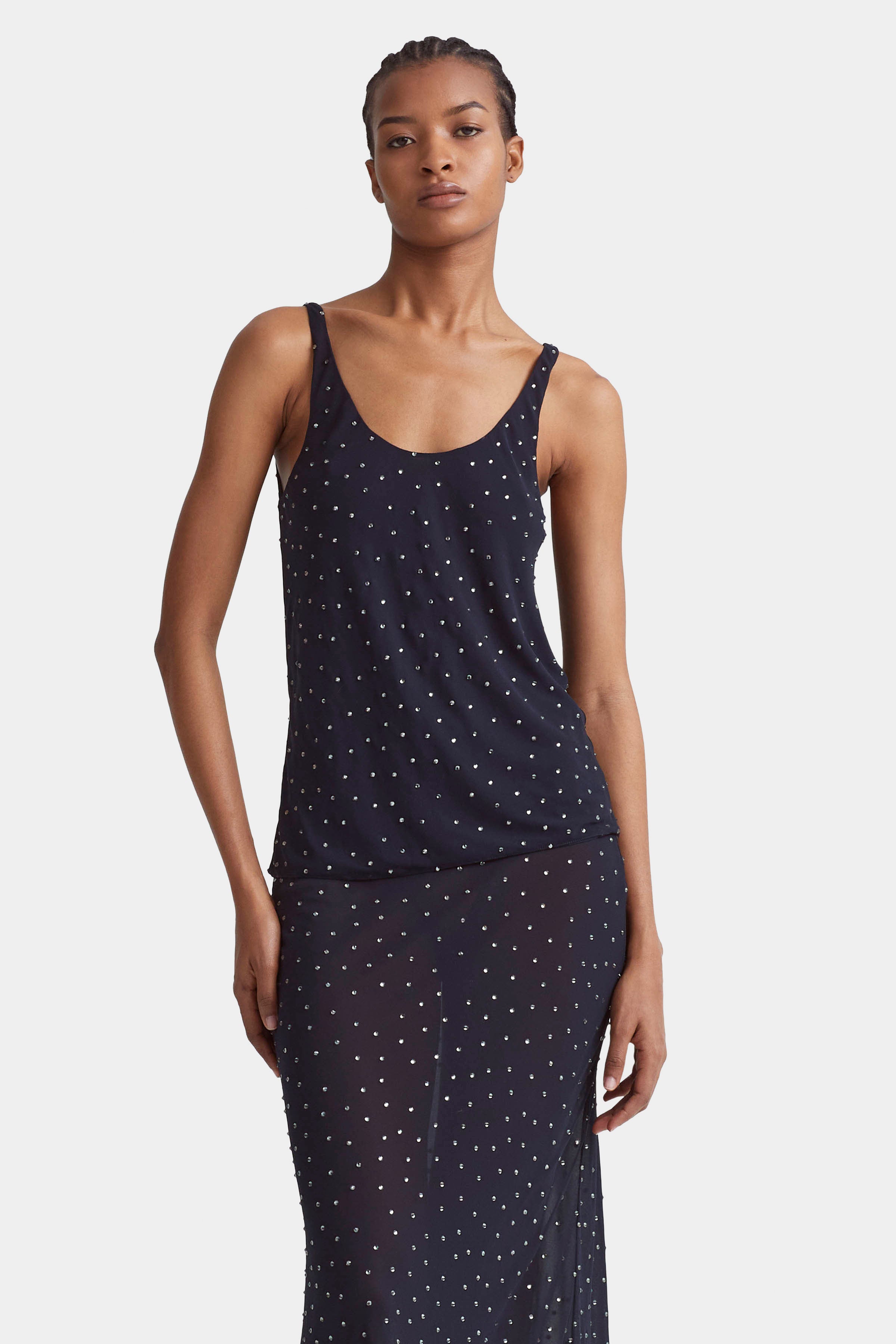 Leitzel Top Navy - Stylish Women's Casual T-Shirt for Everyday Wear | Perfect for Outings, Work & Relaxation