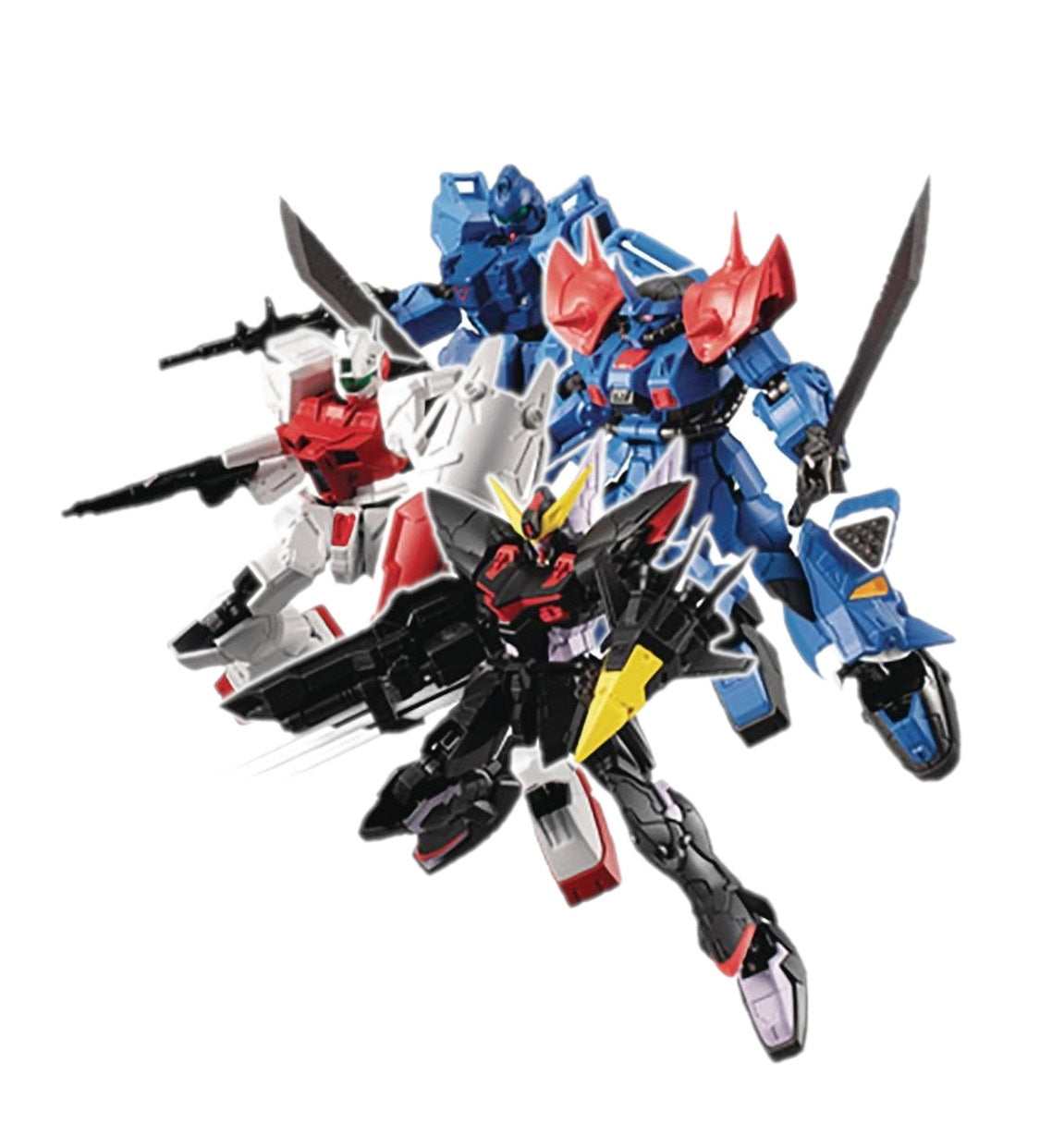 Bandai Shokugan G Frame Vol 14 Action Figure Set - 5-Piece Collectible Model Kit for Gundam Fans | Perfect for Display, Gifts & Anime Collections