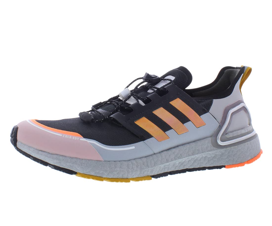 Adidas Women's Fluidflow Running Shoes - Black Metallic Orange | Size 9 Men | Lightweight & Comfortable for Jogging, Gym Workouts & Daily Wear