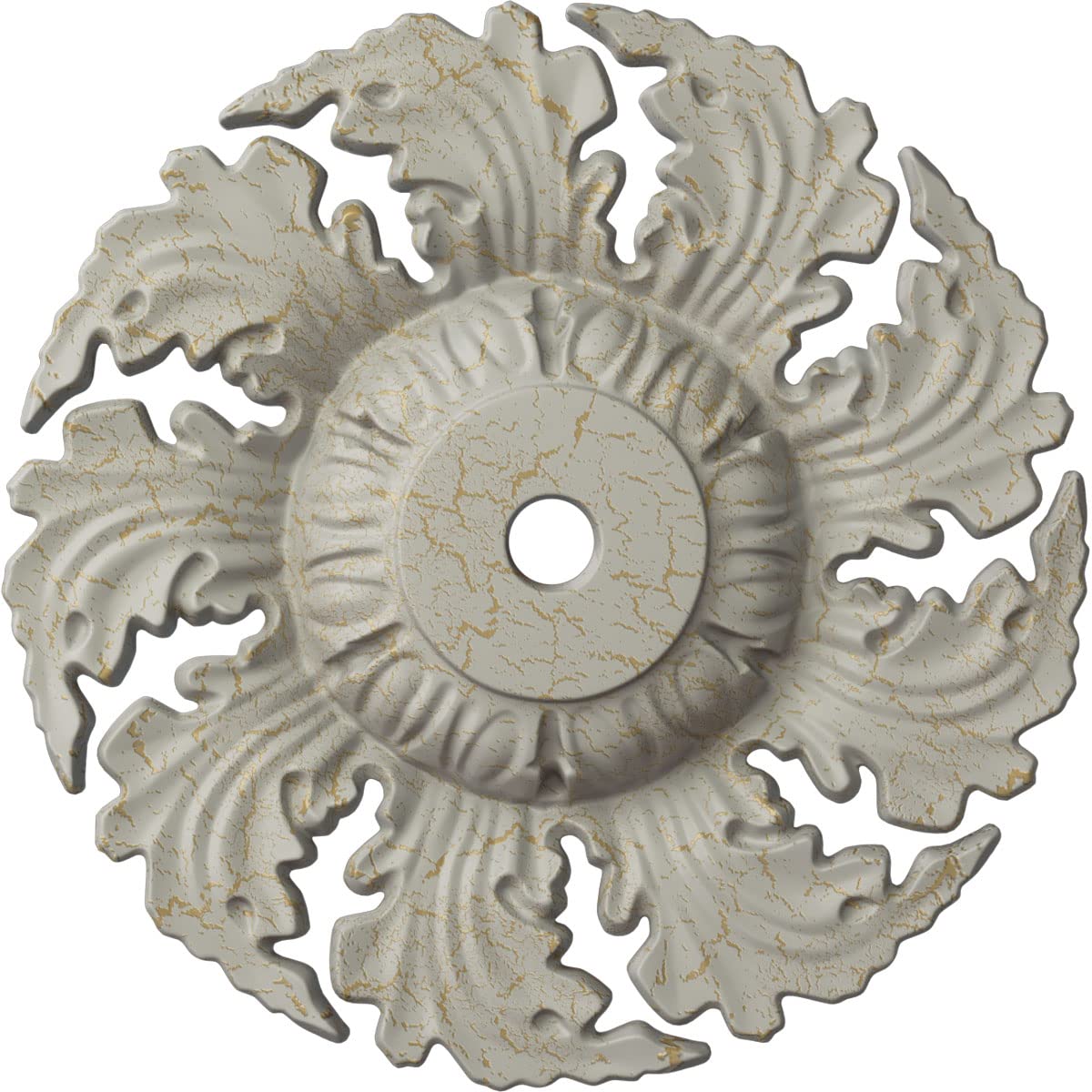 Ekena Millwork CM14NEPCC Needham Ceiling Medallion - 14 5/8
