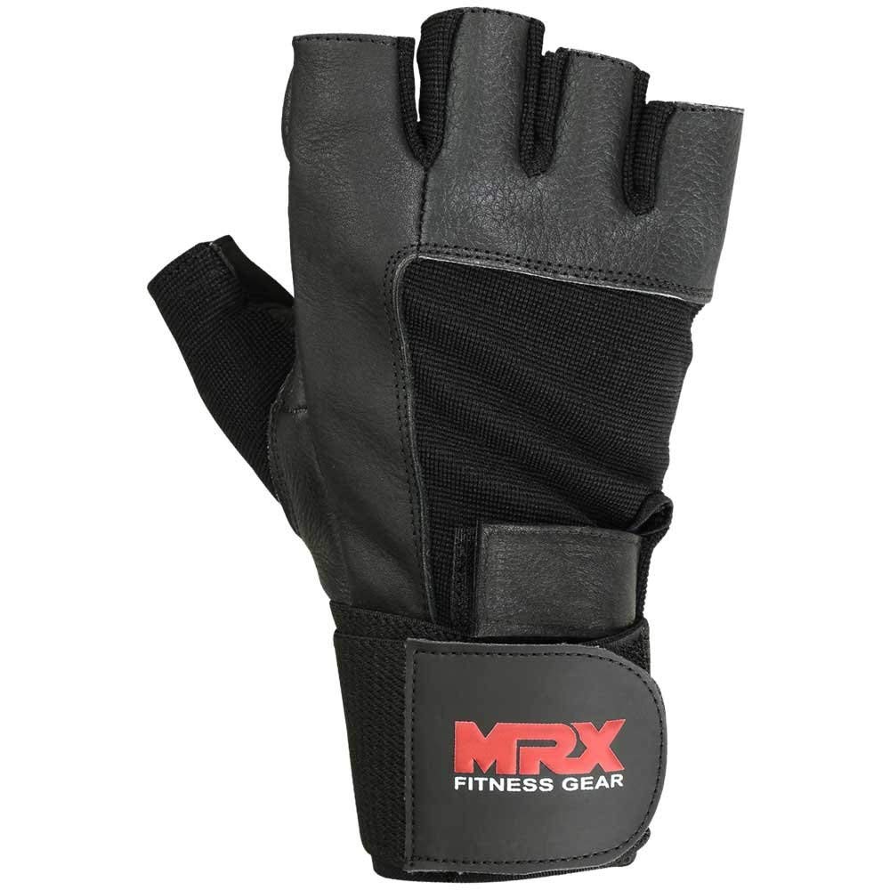 MRX Weight Lifting Gloves for Men & Women - Gym Fitness Gloves for Bodybuilding, Powerlifting & Workout - Anti-Slip, Breathable & Padded Weightlifting Gloves for Cross Training, Deadlifts & Strength Exercises