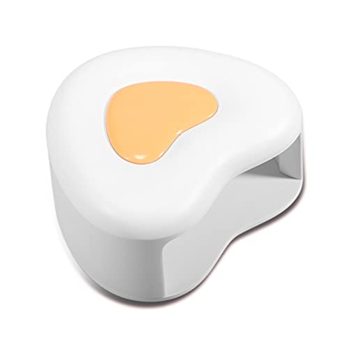 180W LED Nail Lamp with Heart Shape Design - 3 Timer Settings for Gel Polish Curing - Professional Manicure & Pedicure Salon Tool - Perfect for Home Nail Art and Salon Use