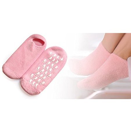 Moradiya Premium Moisturizing Gel Spa Socks for Dry Cracked Feet - Soft Exfoliating & Hydrating Foot Care for Women & Men - Perfect for Pedicures, At-Home Spa Treatments & Overnight Foot Therapy