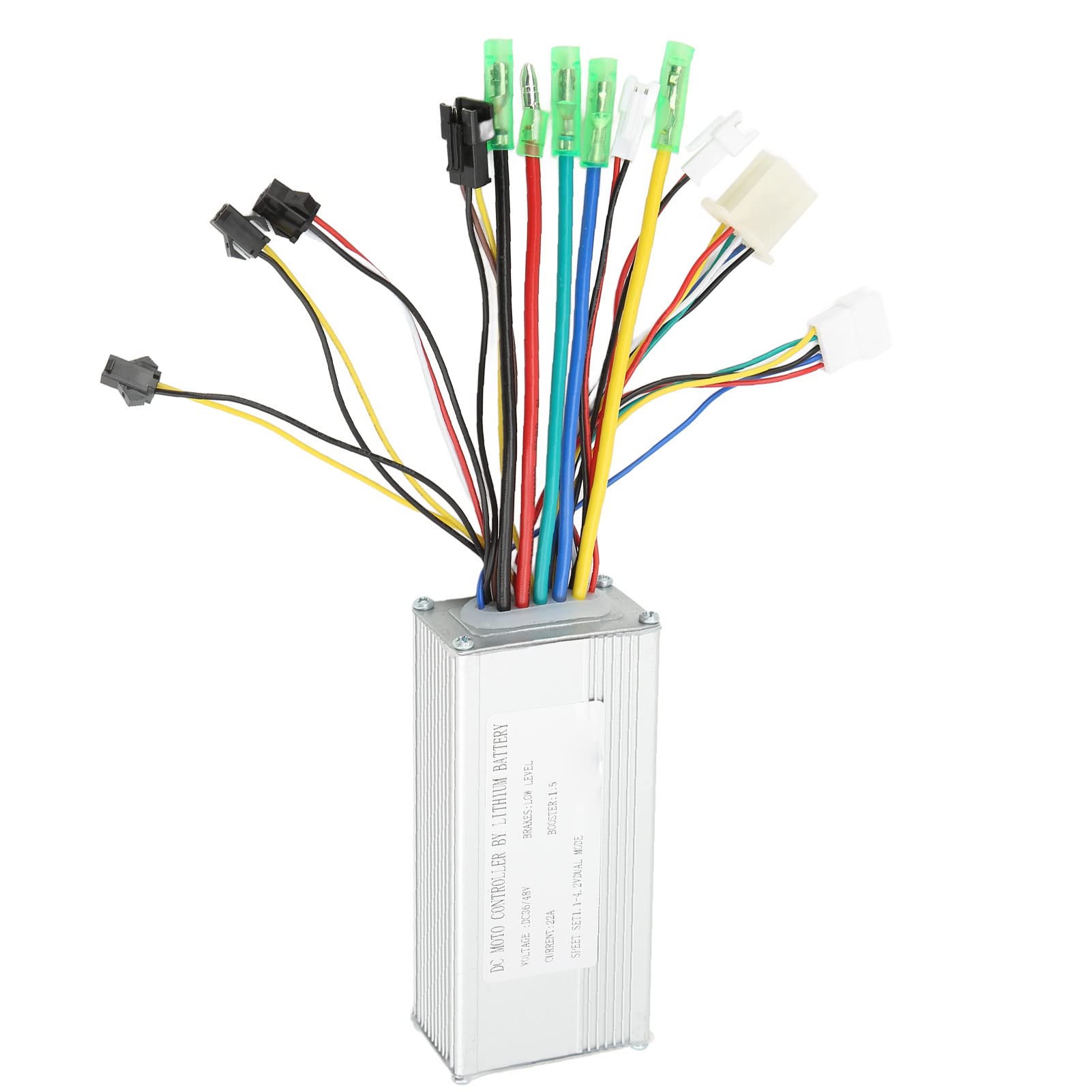 36V 48V 500W Brushless Motor Controller for Electric Bicycles - Square Wave E-Bike Controller with Lamp Wire - Perfect for DIY E-Bike Repair & Upgrades | Electric Bike Accessories for Commuting & Off-Road Riding