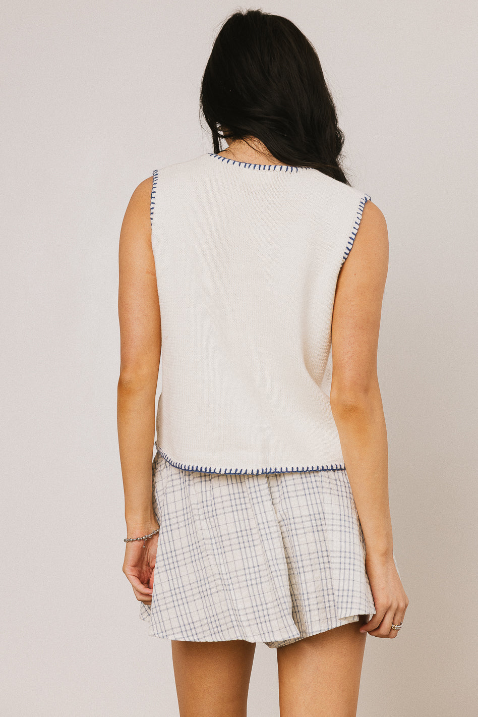 Kinsley Women's Knit Vest - Soft Lightweight Sweater Vest for Layering, Casual & Office Wear | Perfect for Fall & Winter Outfits