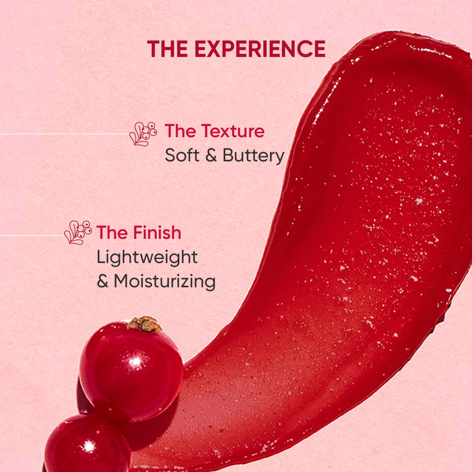 Dot&Key Lip Plumping Mask with Shea Butter & Vitamins - 15ml for Soft, Smooth Lips | Lingonberry | Night Care