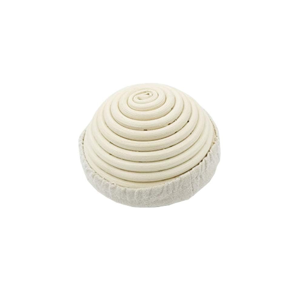 6-Piece Banneton Proofing Basket Set - 5 Inch Bread Making Kit for Sourdough, Artisan Loaves & Homemade Baking - Perfect for Bakers & Bread Enthusiasts