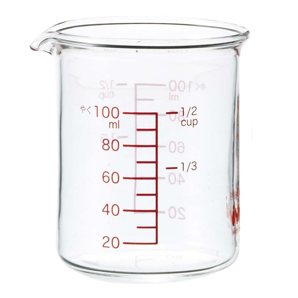 Iwaki Heat Resistant Glass Measuring Cup - 16oz/500ml, Microwave & Oven Safe, Clear Measurement Markings for Baking, Cooking, Mixing & Lab Use