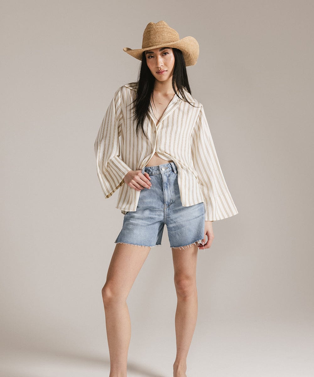 Ames Foldable Straw Cowboy Hat for Men & Women - Lightweight Summer Sun Hat for Outdoor, Beach, Travel and Country Music Festivals