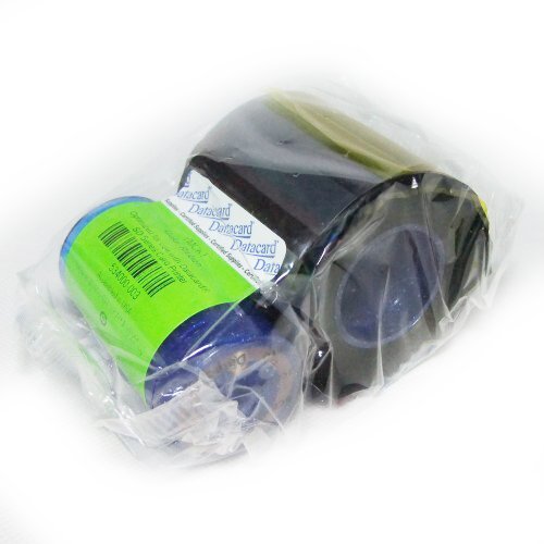YMCKT 534000-003 Color Ribbon Cartridge Compatible with Datacard SP35 SP55 SP75 Plus & SD260 SD360 Printers - Ideal for ID Card Printing, Badge Making, and Secure Document Production