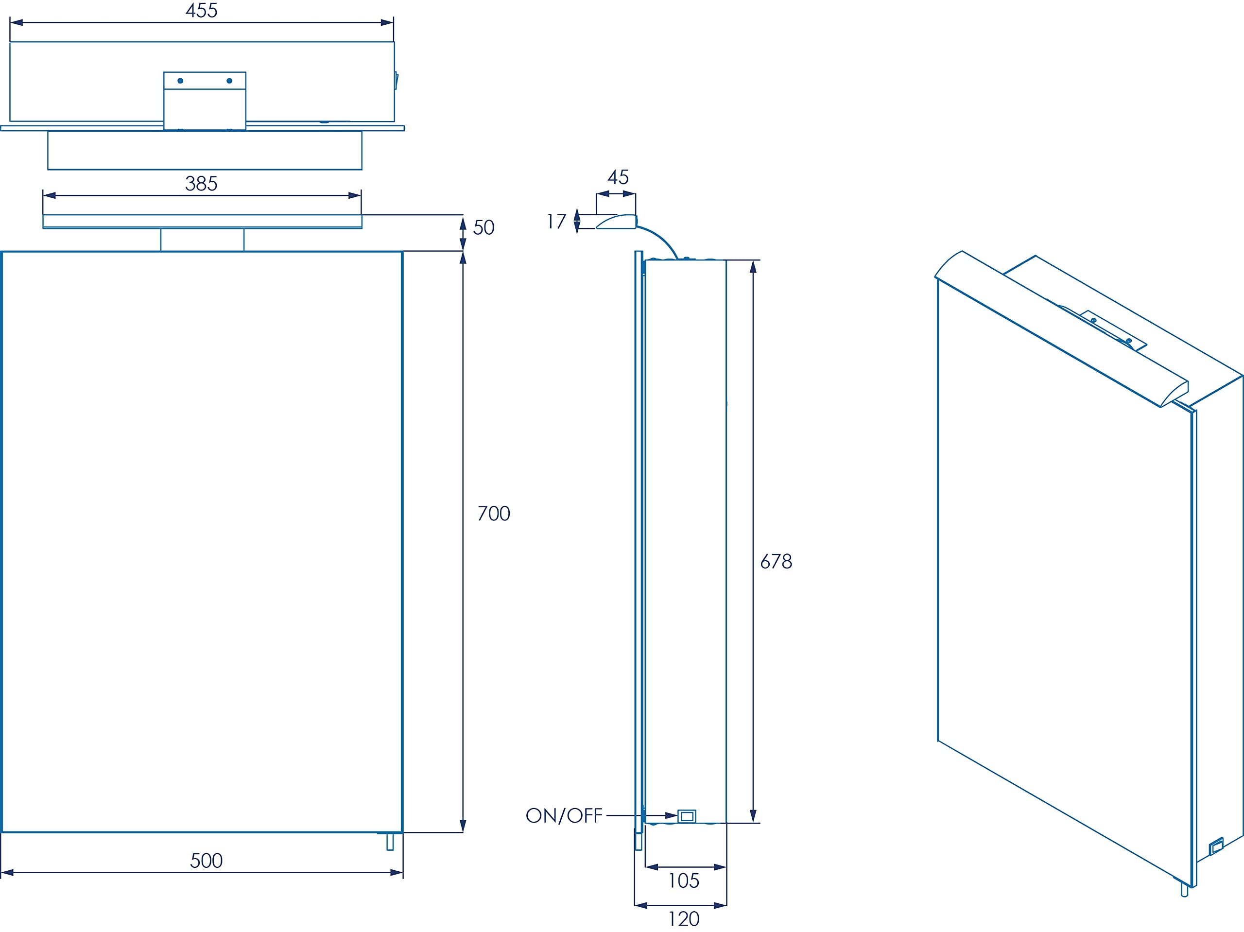 Croydex Madison Single Door Illuminated Bathroom Cabinet with LED Lighting Bar - Hang N Lock Fitting System for Easy Installation | Perfect for Modern Bathrooms, Vanities & Home Decor