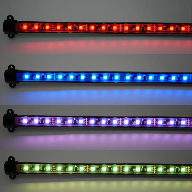 Premium LED Underglow Lighting Kit 3.0 - Waterproof Aluminum Car Neon Lights with Remote Control for Cars, Trucks & Motorcycles - Enhance Night Driving & Car Shows
