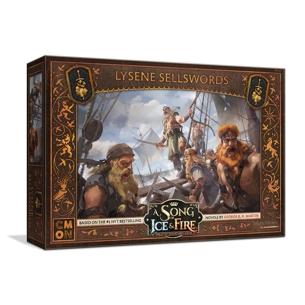 SIF: Lysene Sellswords - Premium Fantasy Collectible Figures for Role-Playing & Tabletop Games - Perfect for D&D, Warhammer & Display Collections