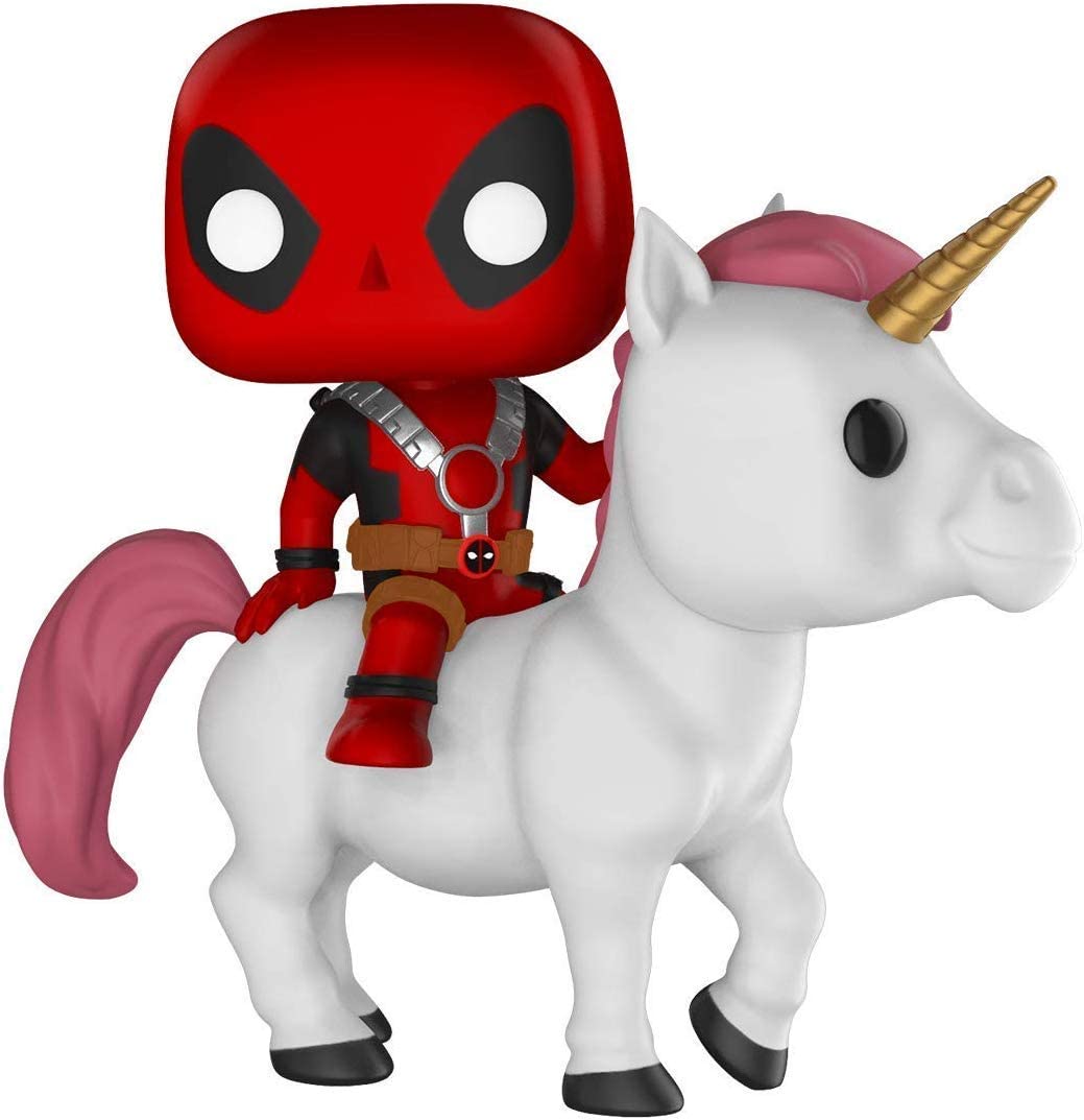 Deadpool on Unicorn Marvel Collector Corps Exclusive Vaulted #36 - Rare Marvel Comics Collectible for Display & Investment