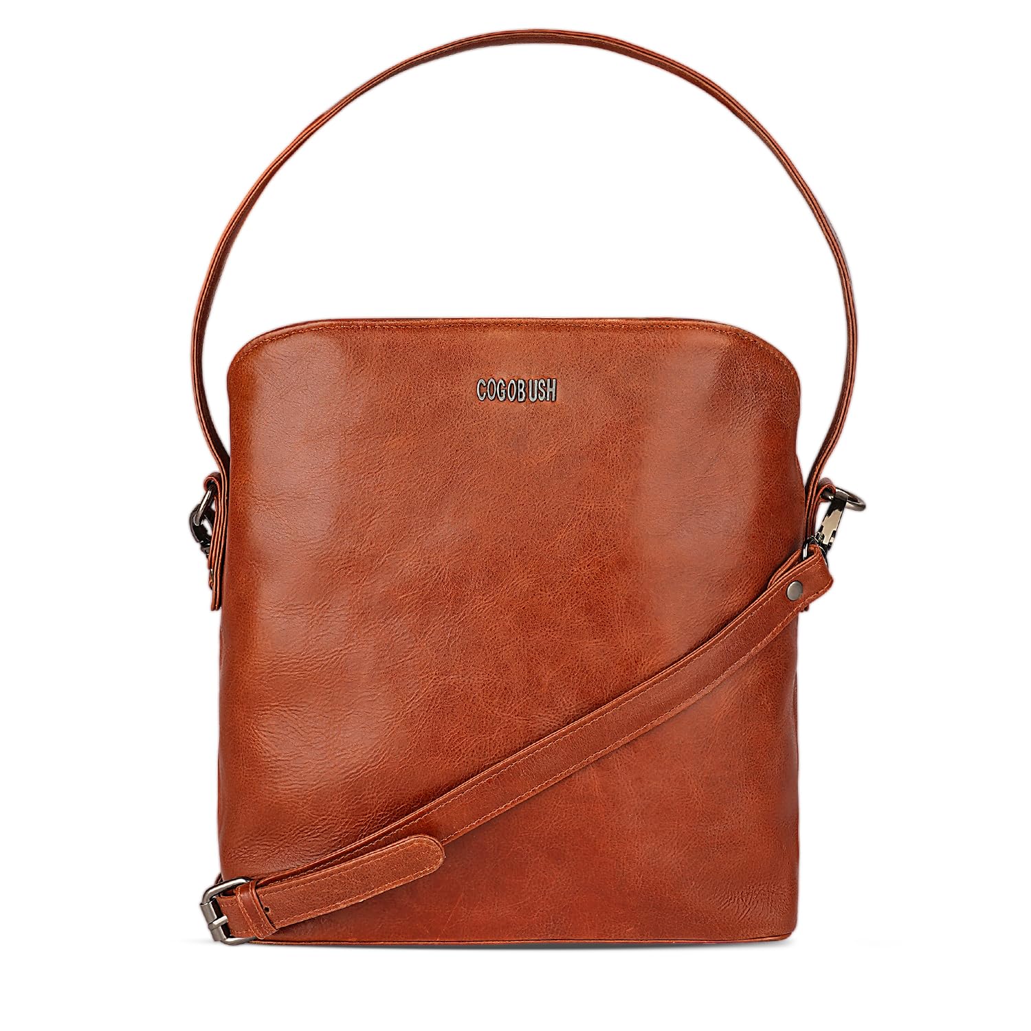 Genuine Leather Satchel Tote Bag for Women - Classic Designer Handbag with Adjustable Strap - Perfect for Work, Travel & Everyday Use