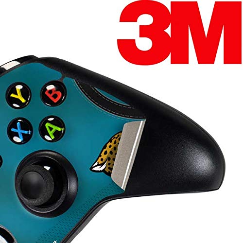Officially Licensed NFL Jacksonville Jaguars Gaming Skin Decal for Xbox One Controller - Durable Vinyl Wrap for Enhanced Grip & Style - Perfect for Gamers & Sports Fans
