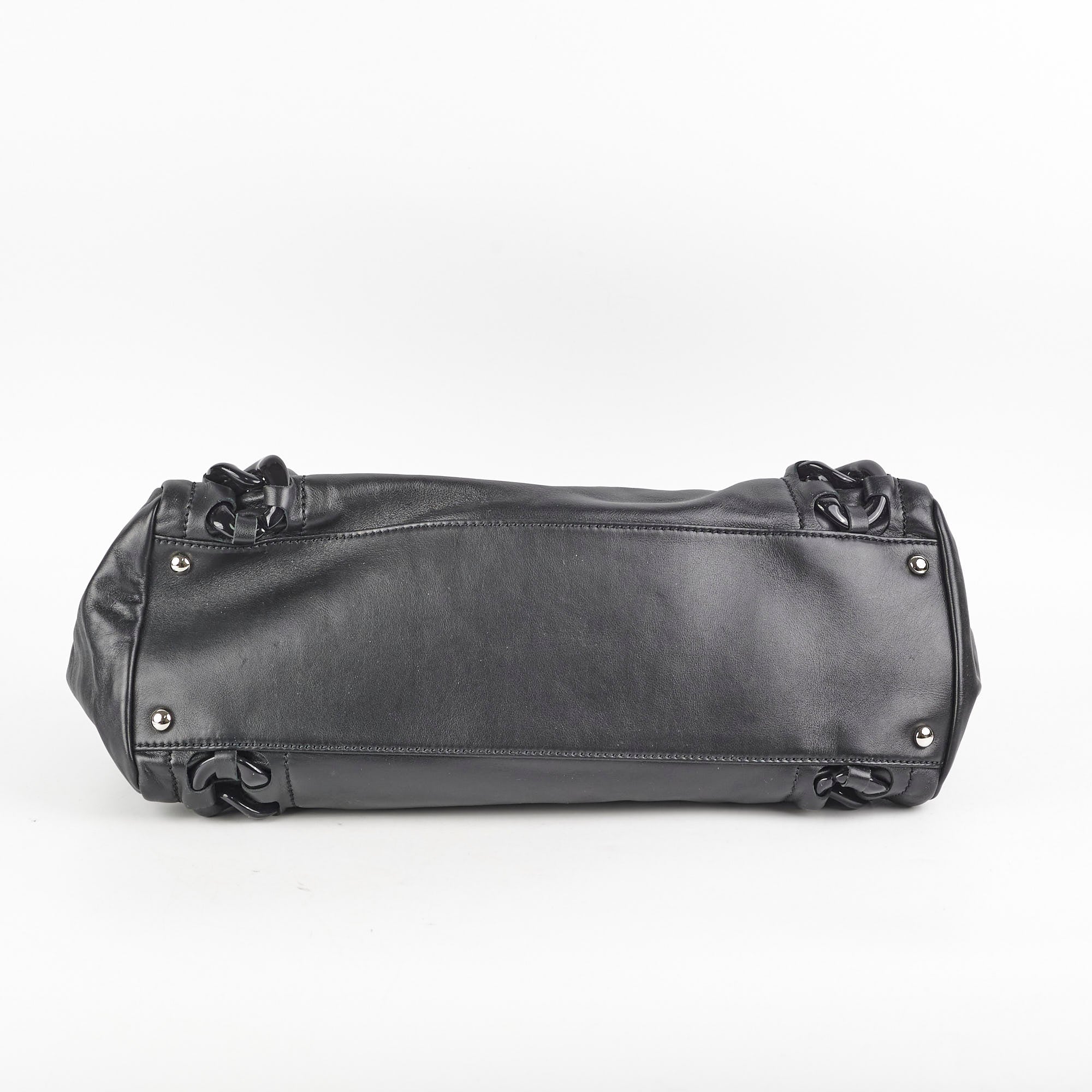 Chanel Black Resin Modern Chain Tote Bag - Luxury Designer Handbag for Women, Perfect for Work, Travel & Evening Events
