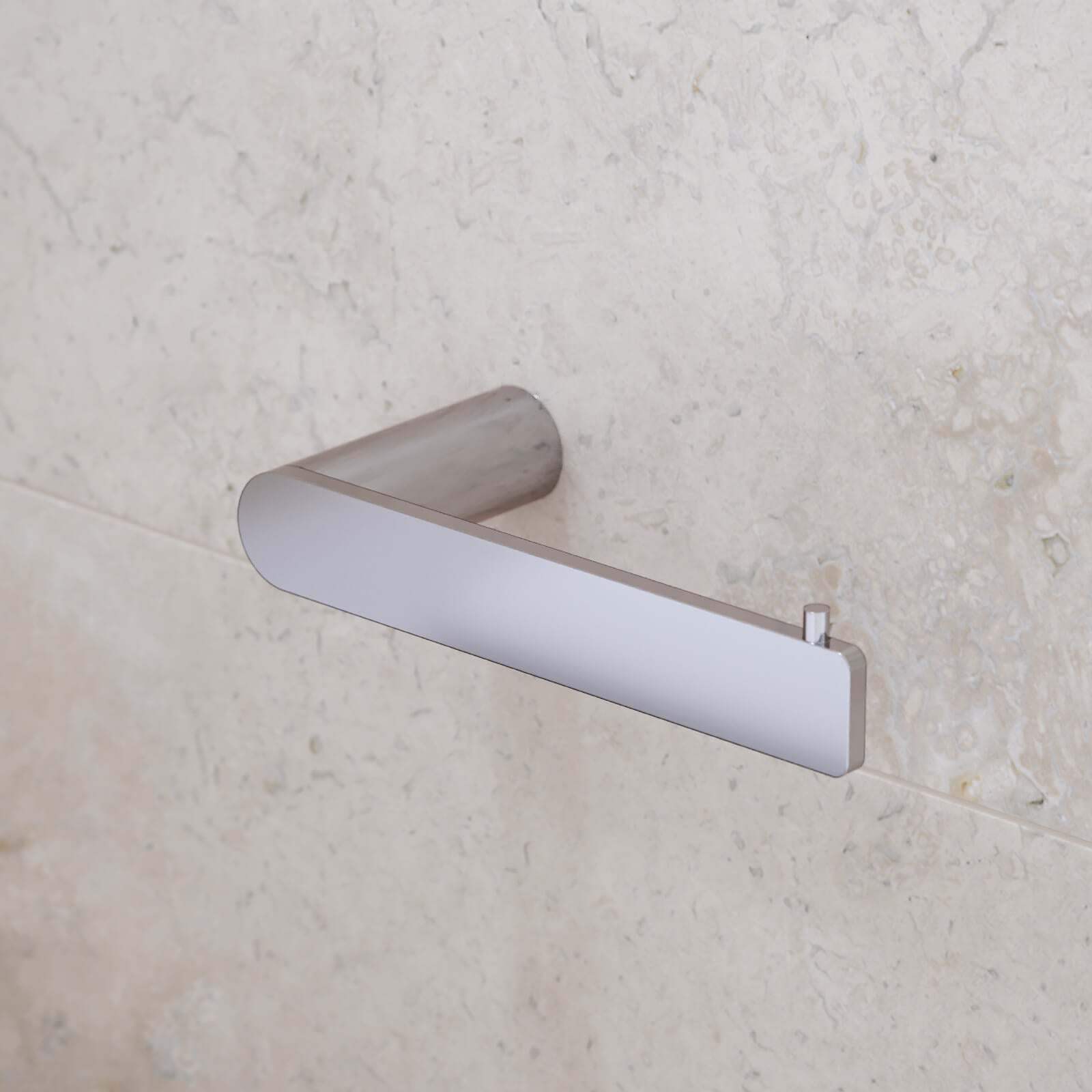 Caroma Urbane II Chrome Toilet Paper Holder - Modern Bathroom Tissue Roll Dispenser for Home & Office Use