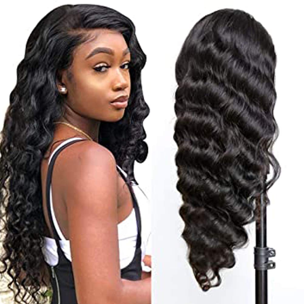 360 Lace Front Wig Human Hair Pre Plucked 12