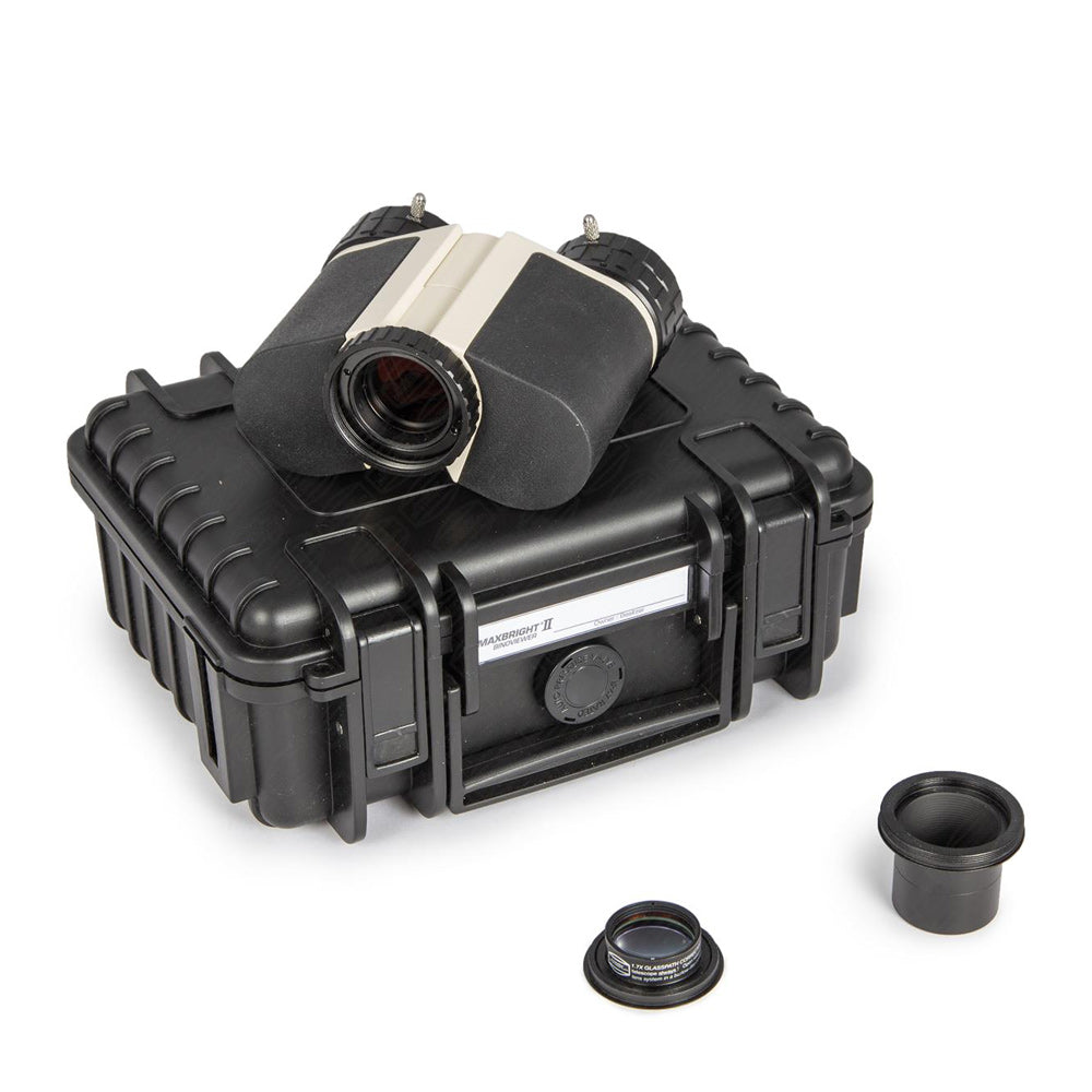 BAADER MAXBRIGHT II Binocular Viewer - Premium Astronomy Binoculars for Stargazing & Celestial Observation | Perfect for Backyard Astronomy, Astrophotography & Night Sky Exploration