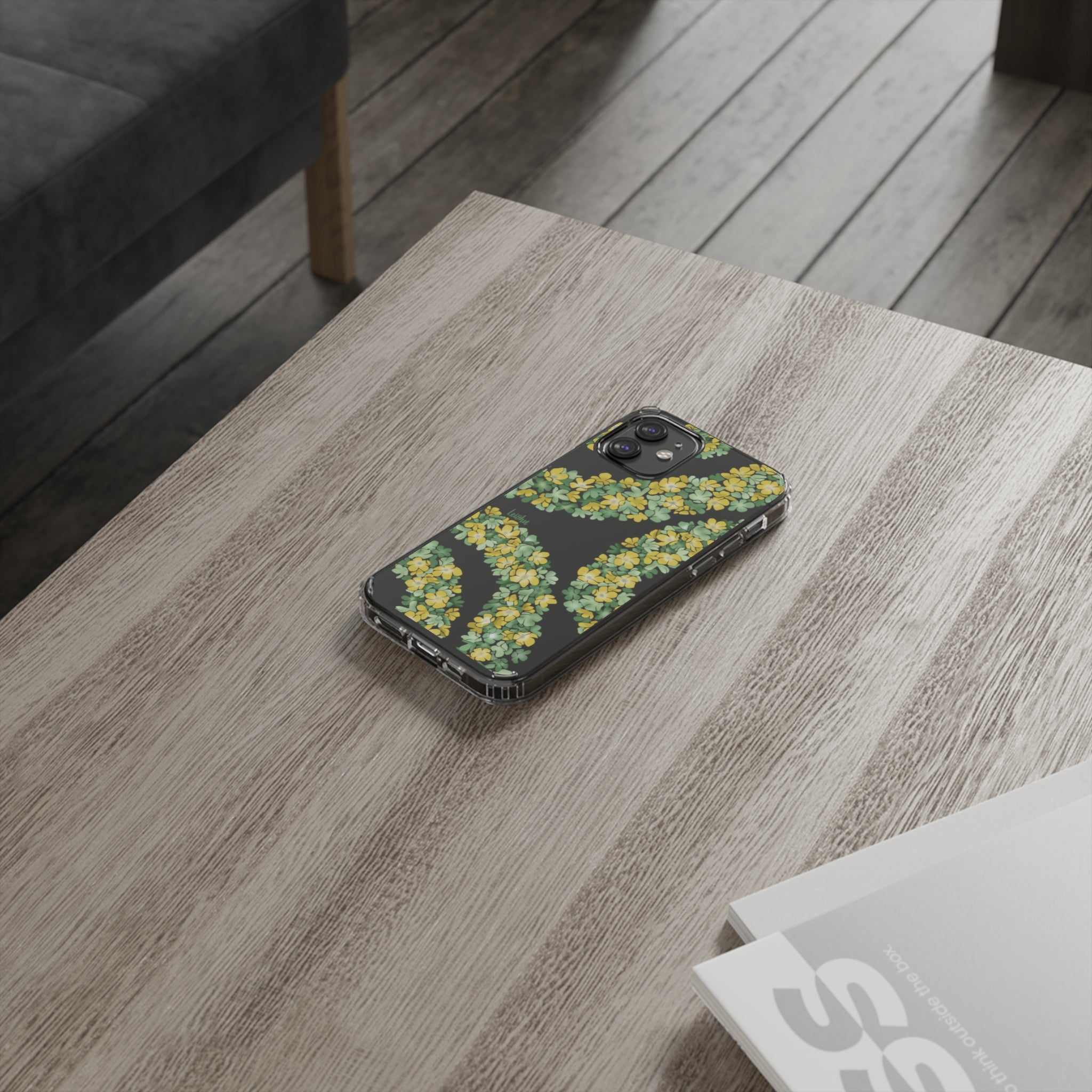 Double Pakalana Clear Phone Case - Slim Protective Cover for iPhone & Samsung - Perfect for Everyday Use & Travel