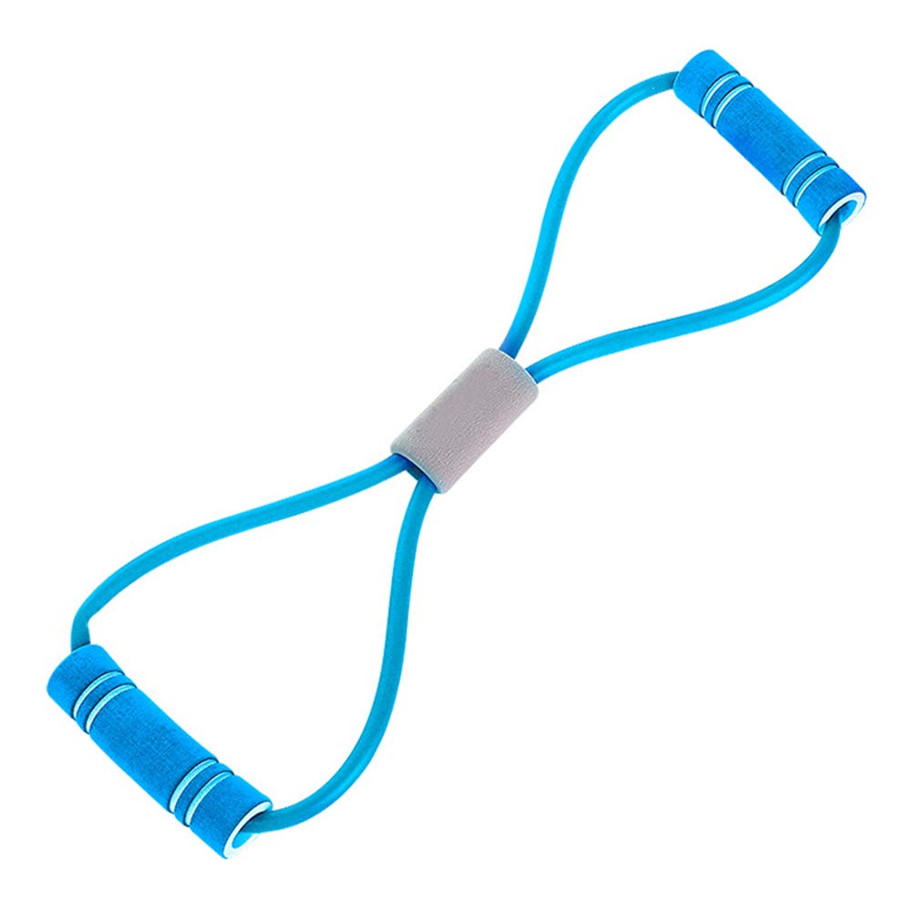 SONGBIRDTH 8-Shape Resistance Bands for Gym, Workout, Yoga & Physical Therapy - Stretching Exercise Loop Bands for Home Fitness Training & Daily Use - Perfect for Strength Training, Rehabilitation & Flexibility Exercises