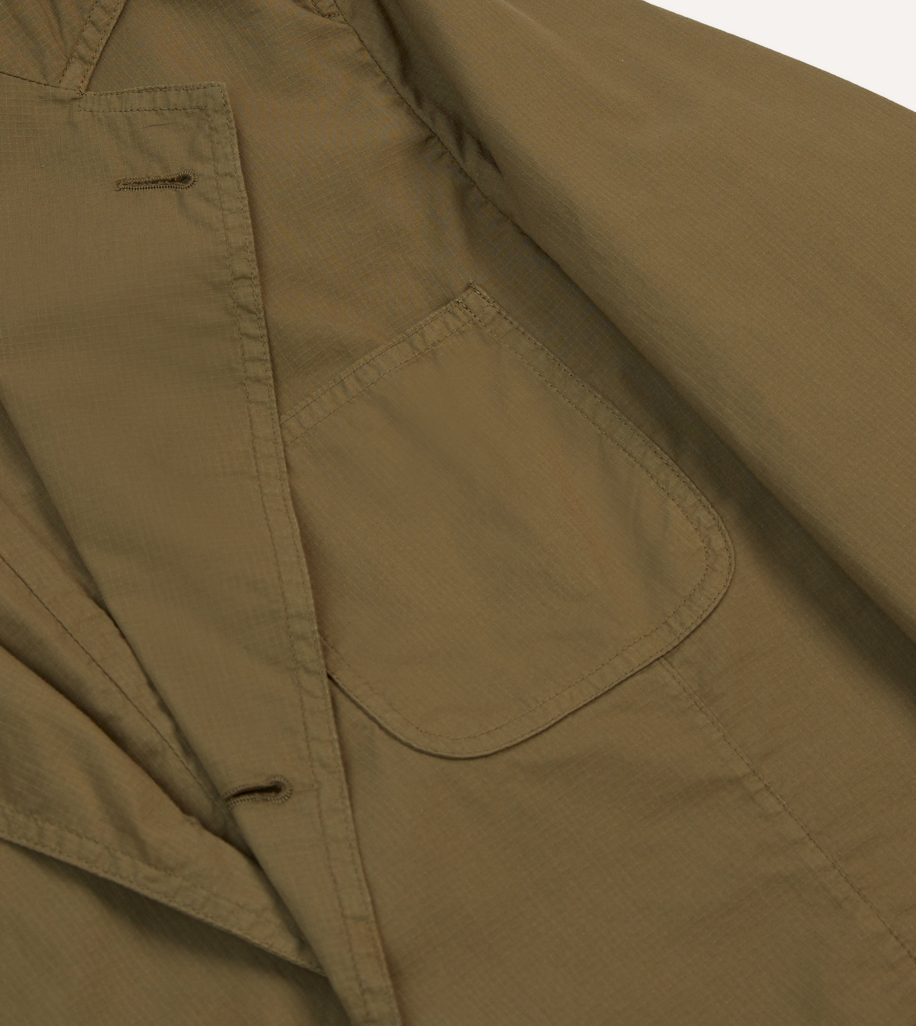 Olive Ripstop Cotton Games Blazer Mk. VIII - Lightweight Durable Jacket for Outdoor Adventures & Casual Wear
