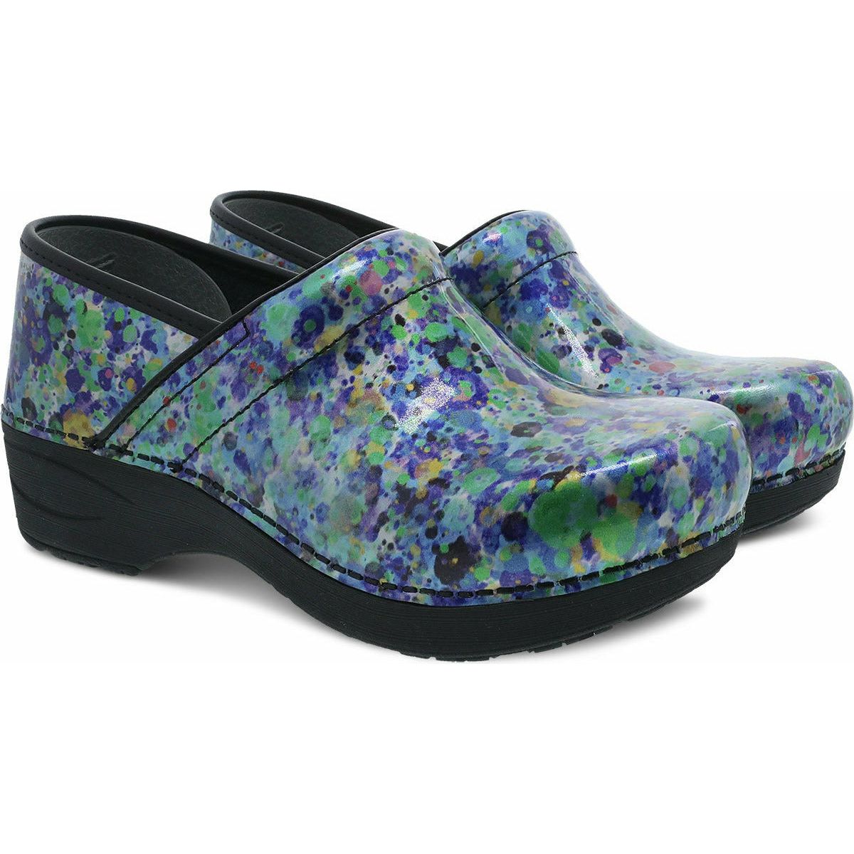 DANSKO XP 2.0 Patent Leather Professional Clogs - Comfortable Slip-Resistant Shoes for Nurses & Chefs (Final Sale) | Perfect for Healthcare, Food Service & Long Work Shifts