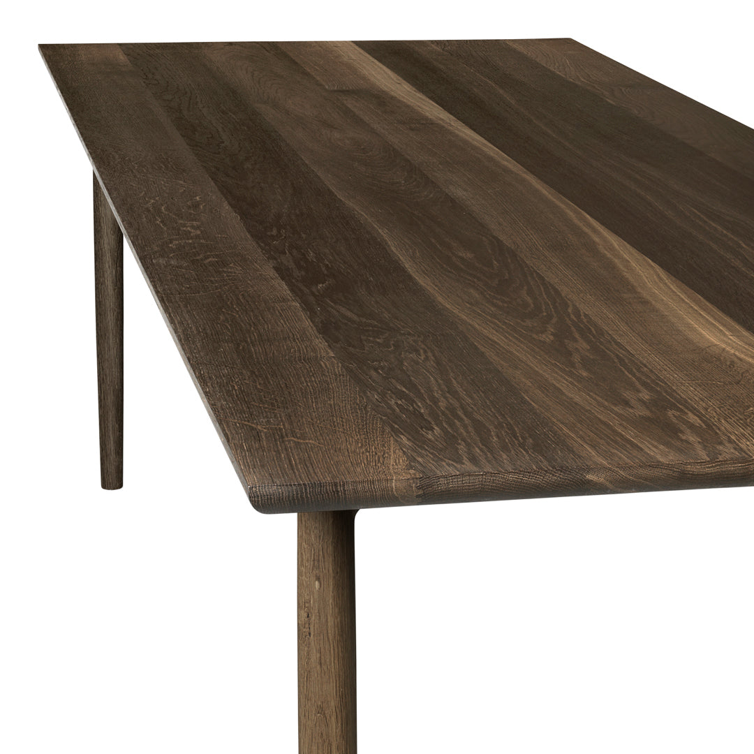 Modern Arv Rectangular Dining Table - Solid Wood Kitchen Table for 6 - Perfect for Family Dinners & Entertaining Guests
