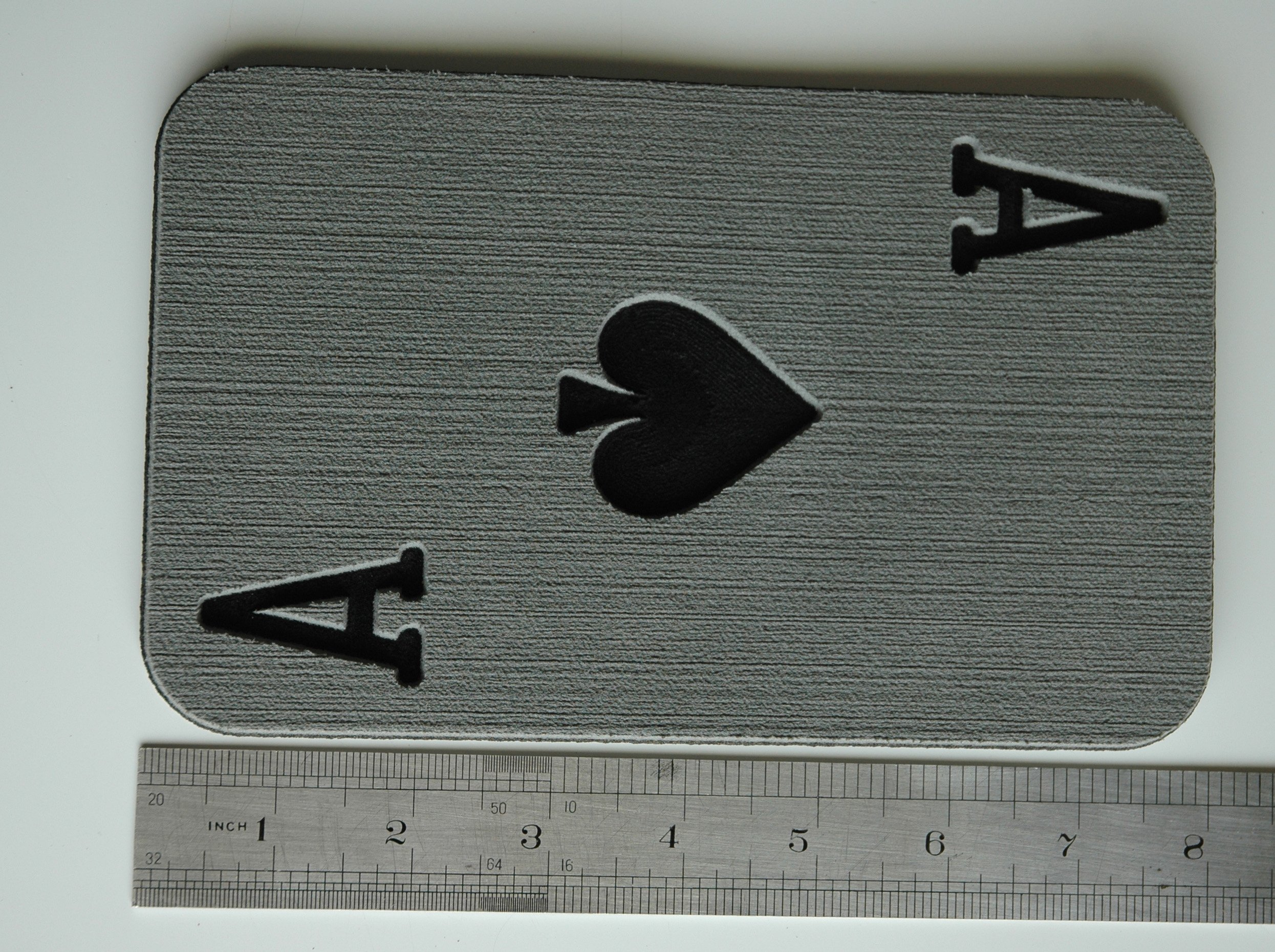 ACE of Spades Snowboard Stomp Pad - Non-Slip Grip for Snowboard Boots - Gray Traction Pad for Better Board Control | Perfect for Icy Slopes & Chairlift Exits