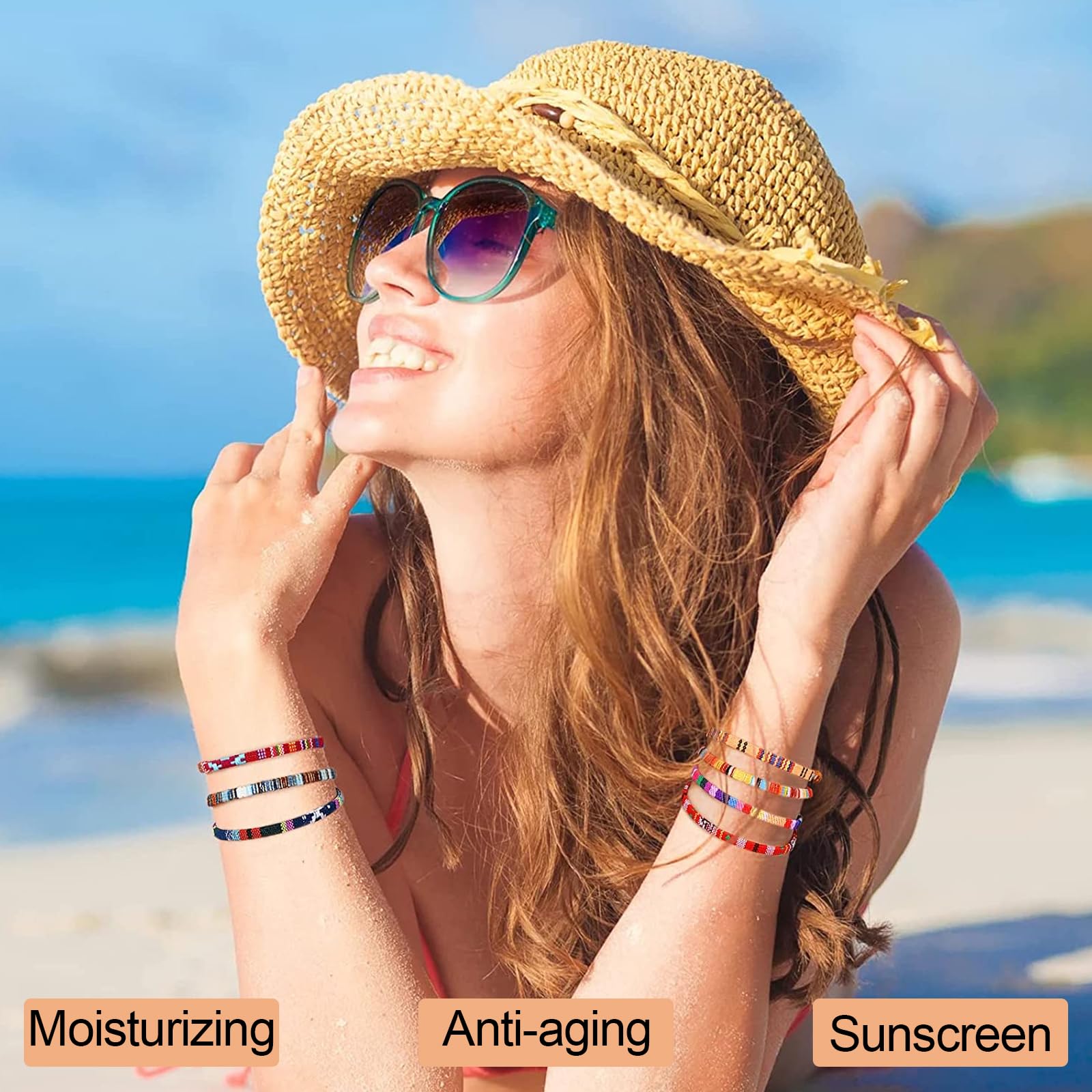 4-in-1 Hydrating Foundation with SPF 50+ - Longwear Waterproof Korean Makeup for Daily Sun Protection