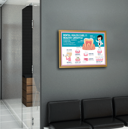 Premium Designer Wood Frame Poster Snap Frames - 1