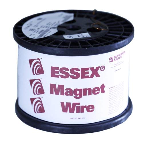 16 AWG Enameled Copper Magnet Wire - 10 lbs Spool for DIY Electronics, Motor Rewinding & Transformer Coils