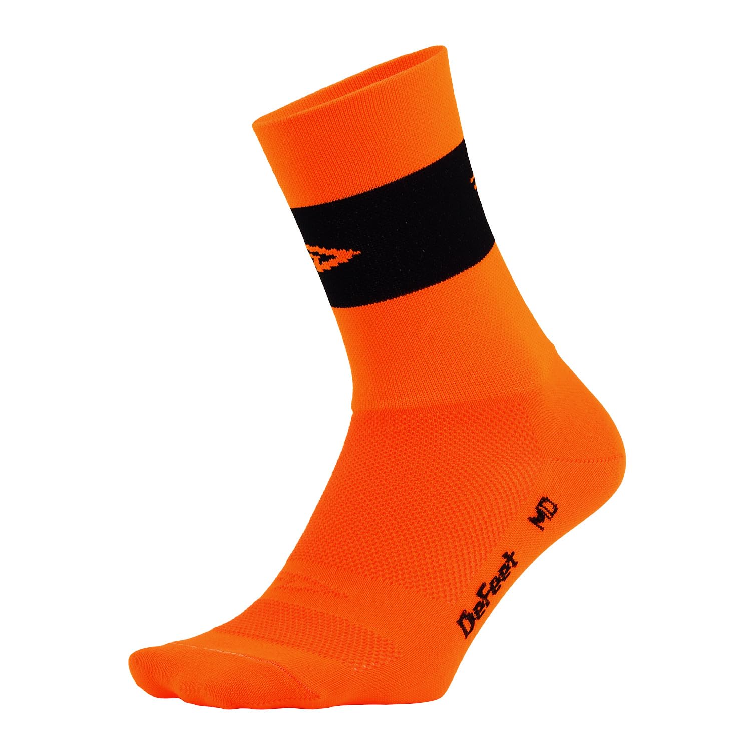 DeFeet Aireator Team Double Cuff Cycling Socks - Moisture Wicking & Breathable for Road Biking & Mountain Biking - Perfect for Long Distance Rides & Competitive Cycling