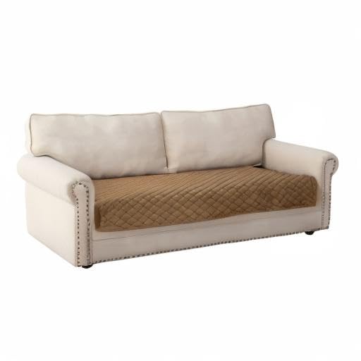 Eismodra 3 Cushion Couch Cover - Anti-Slip Sectional Sofa Slipcover for Pets & Kids - 43