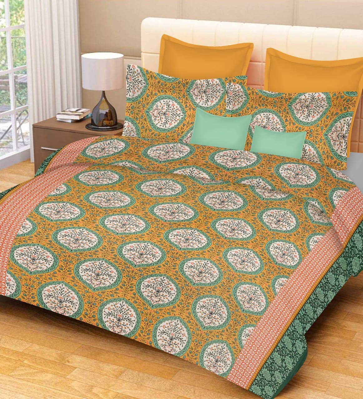 Premium 90x108 Inch King Size Luxury Bed Sheet Set - 3 Piece Hotel Quality Soft & Breathable Cooling Sheets - Easy Fit for Deep Mattress - Perfect for Home, Dorm, or Guest Room (Green)