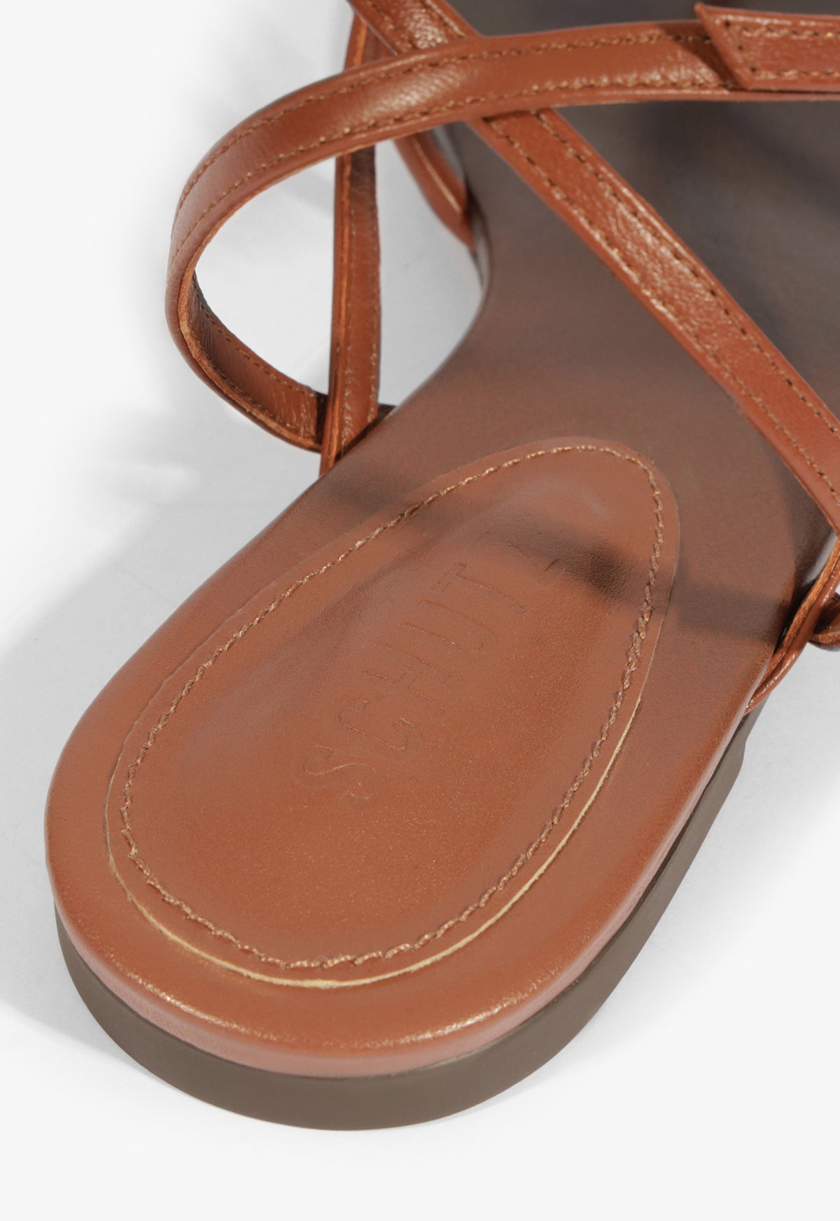 Diana Leather Sandal - Women's Comfortable Flat Sandals with 25mm Heel (S2211200140003) | Perfect for Beach, Vacation & Summer Outfits