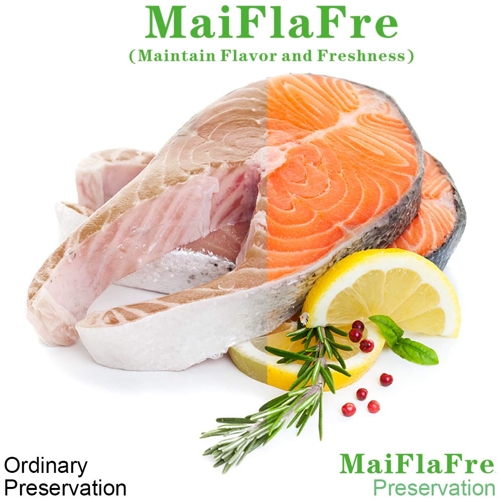 100 Gallon 11X16 Commercial Grade Vacuum Sealer Bags - BPA Free Heavy Duty Freezer Storage Bags for Food Preservation | Compatible with All Vacuum Sealer Machines | Ideal for Sous Vide, Meal Prep & Long-Term Freezer Storage