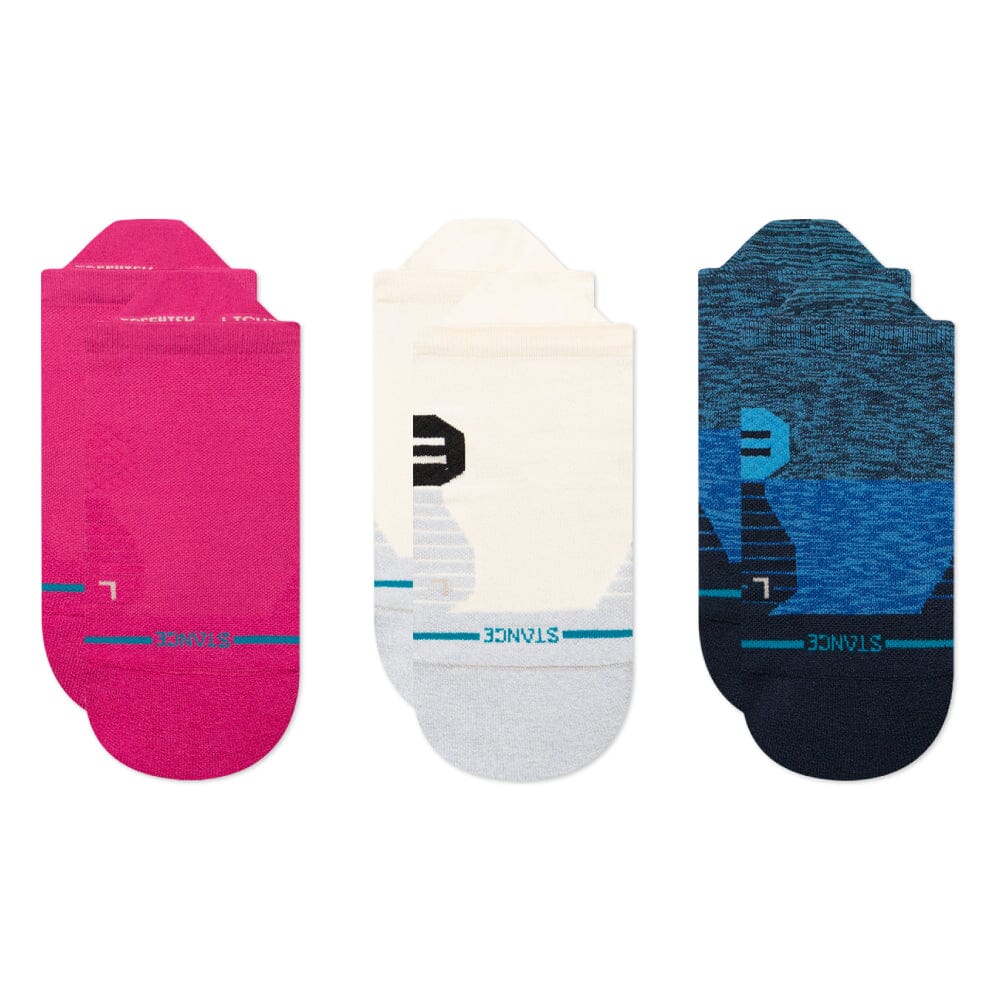 Stance Women's Pick It Up Light Cushion Tab Socks 3-Pack - Athletic Running & Casual Crew Socks for Workouts, Yoga & Everyday Comfort